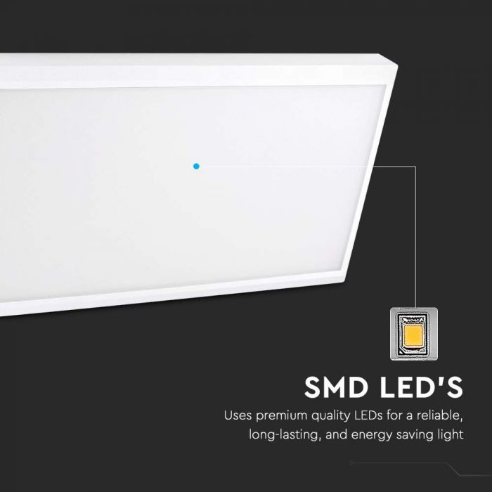 20W(2045Lm) LED fassaadivalgusti, kandiline, V-TAC, IP65, valge, neutraalne valge valgus 4000K