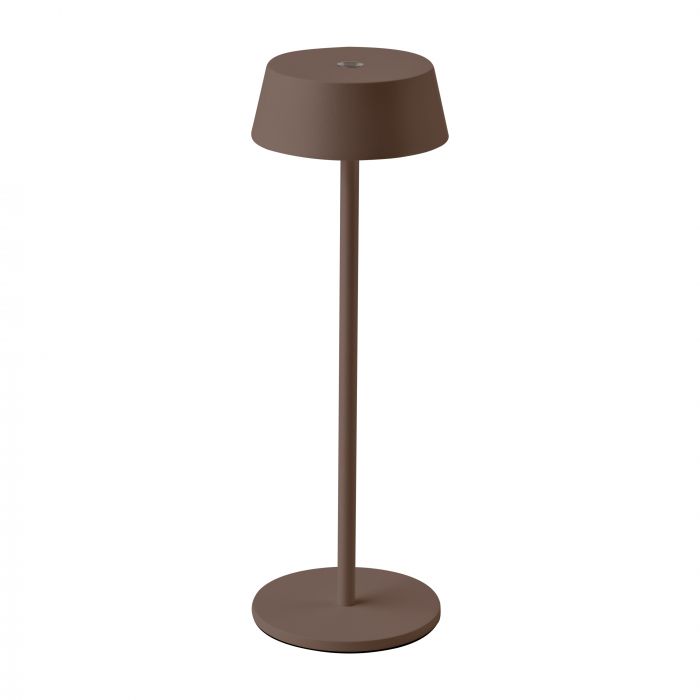 2W(200Lm) 5V, 2A LED-bordslampa, V-TAC, IP54, dimbar, brun, varmvitt ljus 3000K