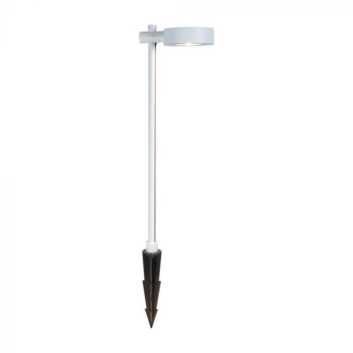 6W(520Lm) LED-downlight, V-TAC, IP65, vit, varmvitt ljus 3000K
