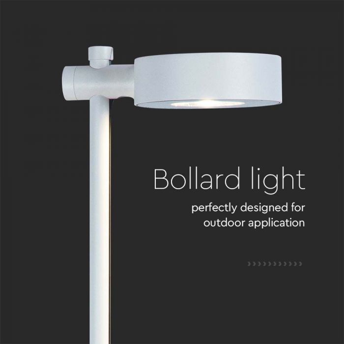 6W(520Lm) LED-downlight, V-TAC, IP65, vit, varmvitt ljus 3000K
