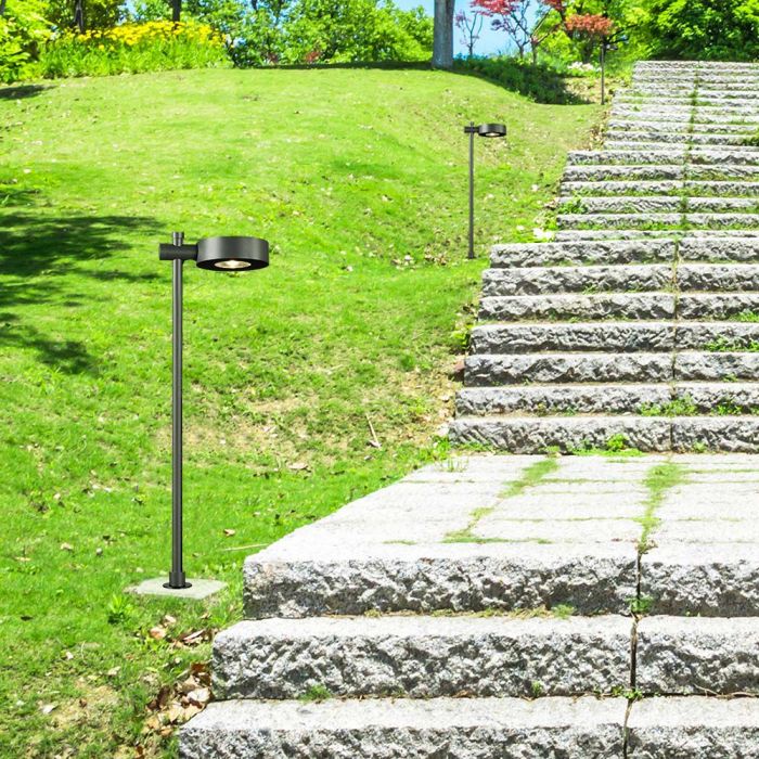 6W(620Lm) LED recessed light, V-TAC, IP65, black, neutral white light 4000K