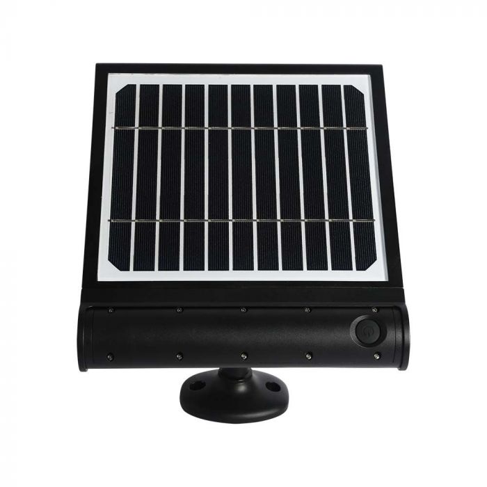 8W(950Lm) LED-solarmatur med PIR-sensor, V-TAC, IP65, varmvitt ljus 3000K