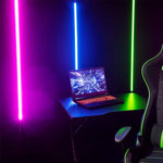 12w/m LED NEON FLEX blå, 24V, V-TAC, 10mx25mm, IP20, SMD2835