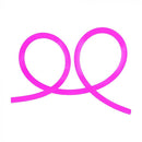 12W/m LED NEON FLEX pink ribbon, 24V, V-TAC, 10m, IP20, SMD2835