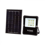 6W(400Lm) LED Floodlight with Solar 5000mAh, 6W DC:3.2V, IP65, neutral white light 4000K