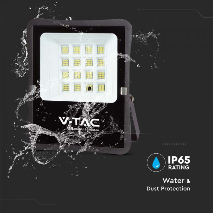 15W(1600Lm) LED Prožektors ar saules bateriju 16W DC:3.2V,  15000mAh, IP65, neitrāli balta gaisma 4000K