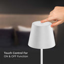 4W(300Lm) LED floor lamp, V-TAC, IP54, DC:5V, 1A-2A, 4400mA BATTERY, white, warm white light 3000K
