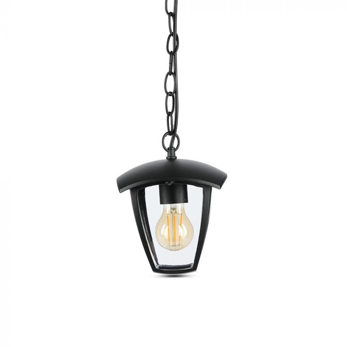 V-TAC Garden lantern/lamp frame with 1xE27 LED bulb (bulb not included), hanging, IP65/IP67, V-TAC