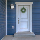 V-TAC Facade lamp frame with 1xE27 LED bulb (bulb not included), black, IP44