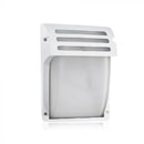 Fasādes lampas karkass E27 spuldzei, alumīnijs+stikls, IP44, V-TAC