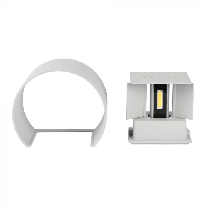 6W(660Lm) LED Facade luminaire with adjustable beam angle, IP65, V-TAC, warm white light 3000K
