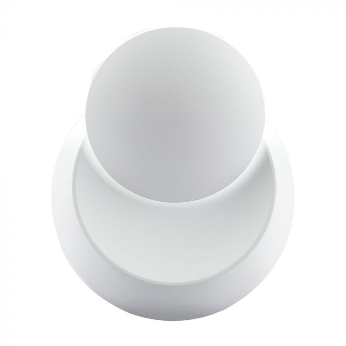 Фасадный светодиодный светильник 5W(560Lm) с регулируемым углом луча, IP44, V-TAC, теплый белый свет 3000K