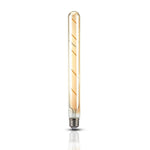 E27 5W(500Lm) LED-lambi hõõgniit AMBER, T30, V-TAC, soe valge valgus 2200K