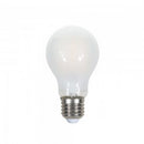 E27 7W(840Lm) LED Spuldze Filament matēta, A60, V-TAC, silti balta gaisma 2700K