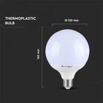 E27 13W(1055Lm) светодиодная лампа, G120, диммируемая, V-TAC, холодный белый свет 6000K