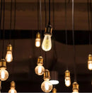 E27 4.8W(300Lm) LED-lambi hõõgniit AMBER, ST64, V-TAC, soe valge valgus 1800K