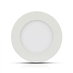24W(2000Lm) LED panelis iebūvējams apaļš, V-TAC SAMSUNG CHIP, garantija 5 gadi, IP20, silti balta gaisma 3000K, komplektā ar barošanās bloku