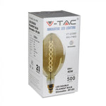 E27 8W(500Lm) LED Bulb Filament, dimmable, BF180, V-TAC, warm white light 2000K
