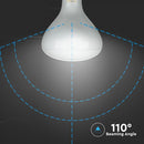 E27 8W(600Lm) LED hõõgniit, dimmerdatav, R125, V-TAC, neutraalne valge 4000K