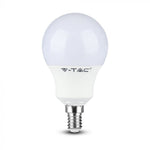E14 5.5W(470Lm) LED Spuldze, P45, IP20, CRI>95, V-TAC, silti balta gaisma 2700K