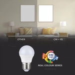 E27 5.5W(470Lm) LED Spuldze, G45, IP20, V-TAC, auksti balta gaisma 6400K