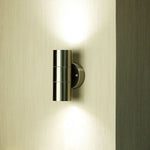 SUPERACTIONS_V-TAC Facade lamp frame with 2xGU10 LED bulbs (bulbs not included), MAX 2x35W, IP44
