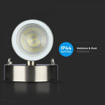 SUPERACTIONS_V-TAC Facade lamp frame with 2xGU10 LED bulbs (bulbs not included), MAX 2x35W, IP44