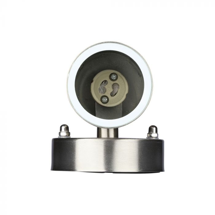 V-TAC Fasadlampram med 1xGU10 LED-lampa (glödlampa ingår ej), IP44