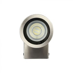 SUPERACTION_V-TAC Ram för fasadlampa med 1xGU10 LED-lampa (glödlampa ingår ej), rostfritt stål, IP44