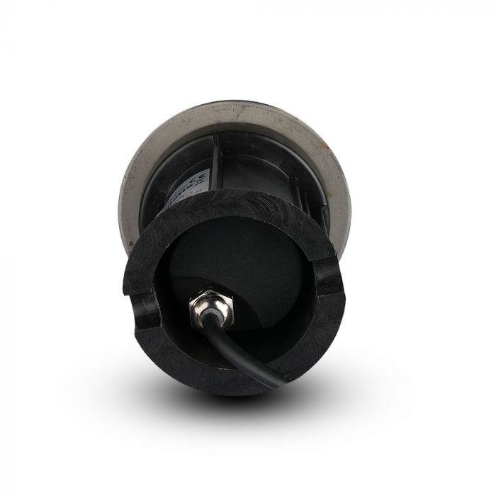 V-TAC Underram med 1xGU10 LED-lampa (glödlampa ingår ej), svart, IP65