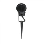 V-TAC Ground-mounted frame with 1xGU10 LED bulb (bulb not included), black, IP65
