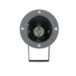 V-TAC Ground-mounted frame with 1xGU10 LED bulb (bulb not included), black, IP65