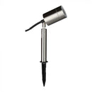 V-TAC Ground-mounted frame with 1xGU10 LED bulb (bulb not included), black, IP44