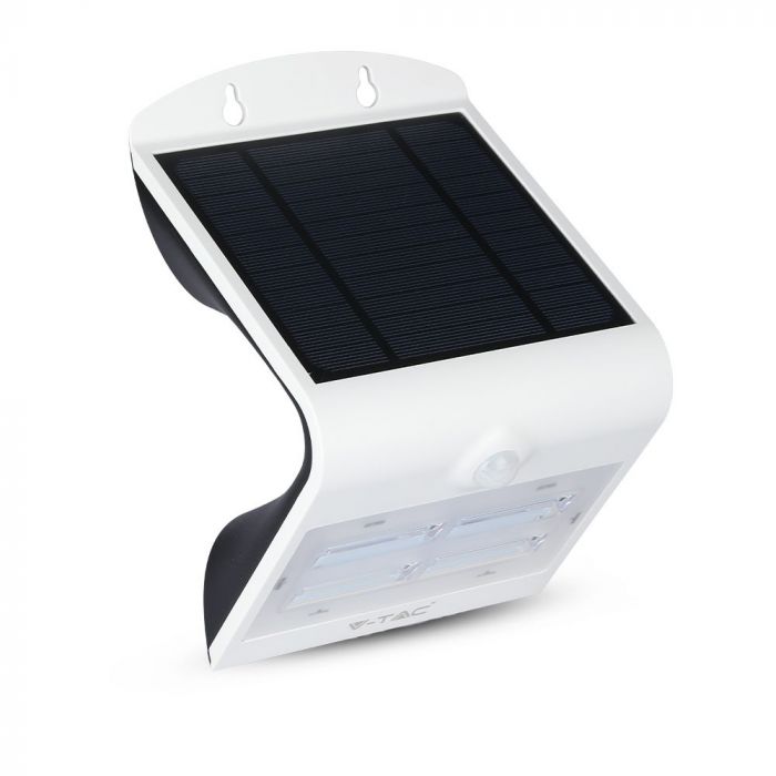 3W(400Lm) LED solārais gaismeklis ar litija akumulatoru, IP65, V-TAC