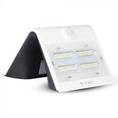 3W(500Lm) LED solar luminaire with lithium battery, IP65, white, V-TAC