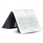 3W(500Lm) LED-solarmatur med litiumbatteri, IP65, vit, V-TAC