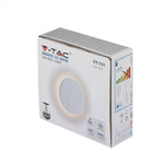 6W(660Lm) LED-fassaadivalgusti, ümmargune, IP65, alumiinium, V-TAC, neutraalne valge 4000K