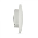 Фасадный светодиодный светильник 6W(660Lm), круглый, IP65, алюминий, V-TAC, нейтральный белый 4000K