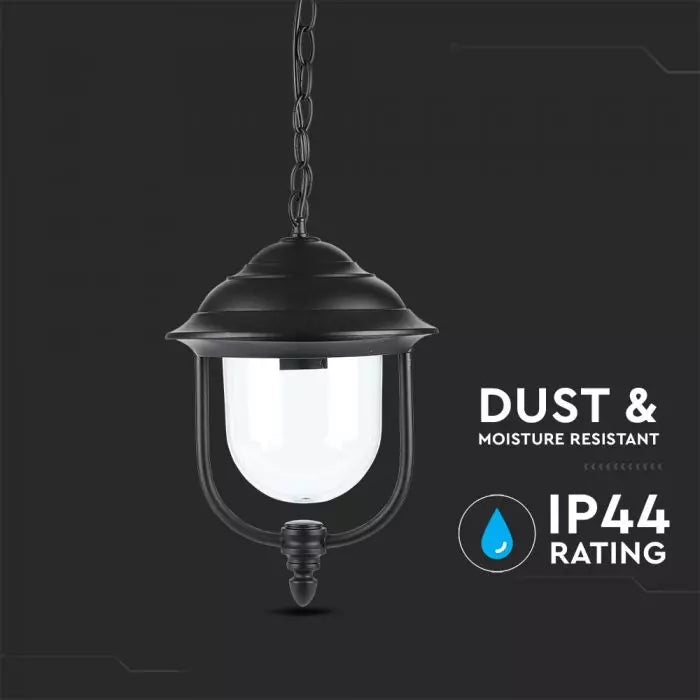 V-TAC Садовый фонарь/рамка для лампы 1xE27, подвесной, IP44/IP65/IP67