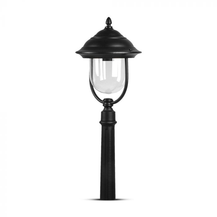 SUPERAKCIJA_V-TAC Dārza laternas/lampas karkass E27 spuldzei, vertikāls, IP44