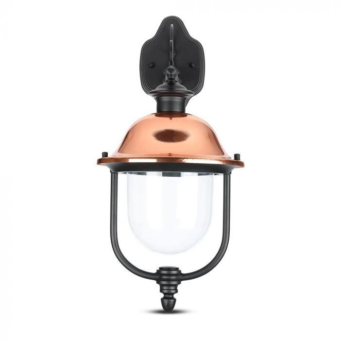Stativ för fasadlampa för E27-glödlampa, lampan nedåt, IP44, V-TAC
