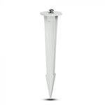 LED-valgusti statiiv, valge, Ø60x265, maa-aluseks kasutamiseks, V-TAC