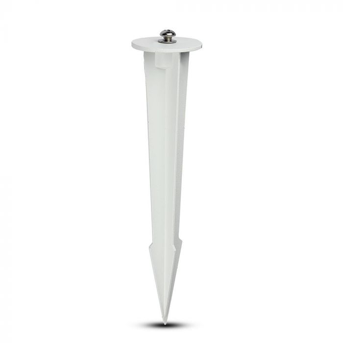 LED-valgusti statiiv, valge, Ø60x265, maa-aluseks kasutamiseks, V-TAC