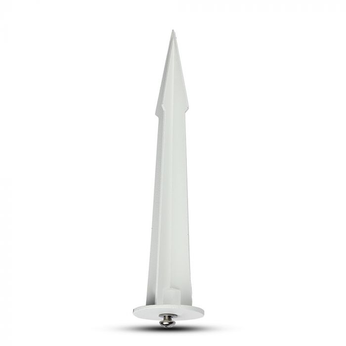 LED-valgusti statiiv, valge, Ø60x265, maa-aluseks kasutamiseks, V-TAC