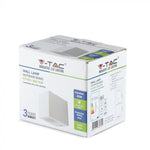 SUPERACTION_V-TAC Facade lamp frame with 1xGU10 LED bulb (bulb not included)i,white, IP44