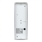 V-TAC Facade lampram med 2xGU10 LED-lampor (glödlampor ingår ej), svart, IP44