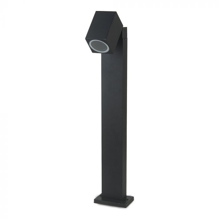 V-TAC Utanpåliggande lampram med 1xGU10LED-lampa (glödlampa ingår ej), mörkgrå, justerbar vinkel, P44