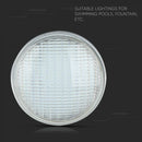 8W(800Lm) 12V LED basseinivalgusti, V-TAC, IP68, PAR56, SININE