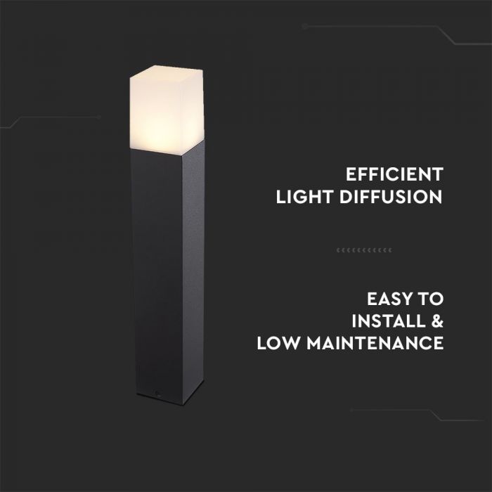 LED uz virsmas montējams gaismekļa karkass ar 1xGU10LED spuldzi (spuldze nav iekļauta), melns, IP54
