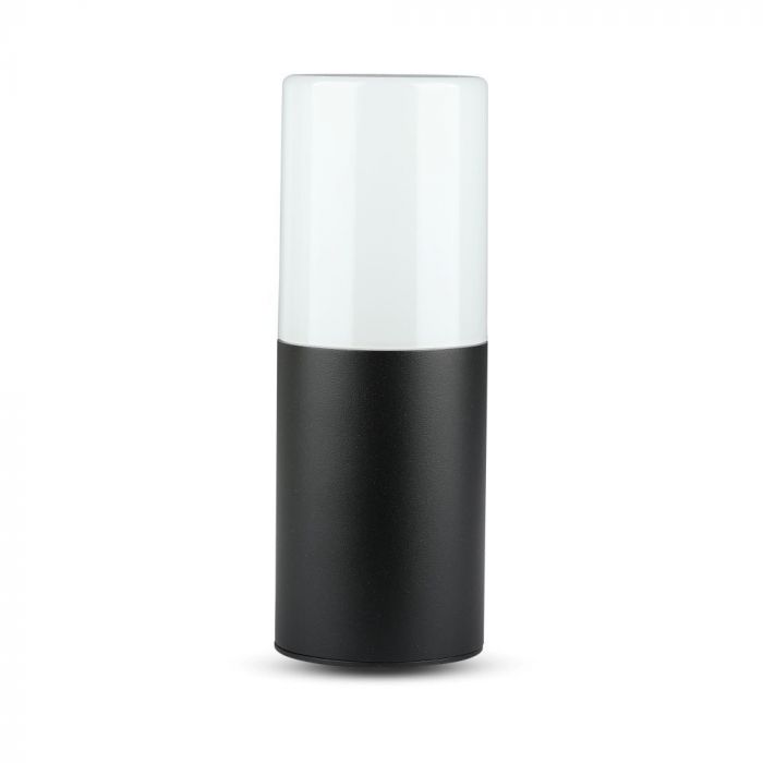 V-TAC Fasadlampram med 1xGU10 LED-lampa (glödlampa ingår ej)i, svart, IP54